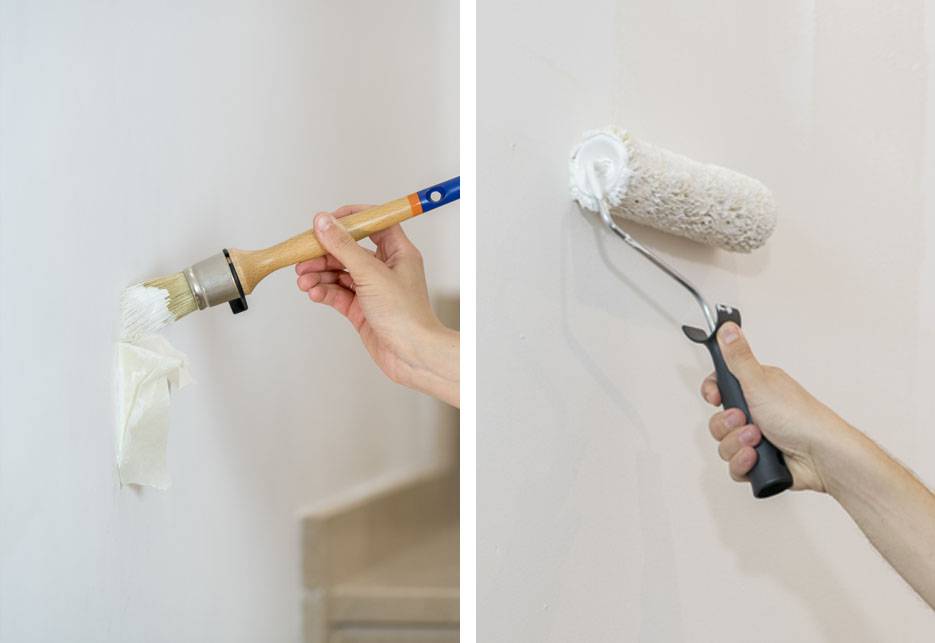 10 formas de pintar paredes con brochas y rodillos - Qroma